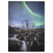 Noordelijke Lichten Noorwegen Klembord (Achterkant)