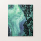 Noordelijke Lichten Noorwegen Legpuzzel (Verticaal)