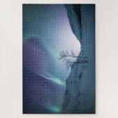 Noordelijke Lichten Noorwegen Legpuzzel (Verticaal)