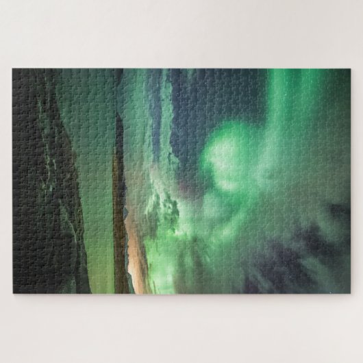 Noordelijke Lichten Noorwegen Legpuzzel (Horizontaal)