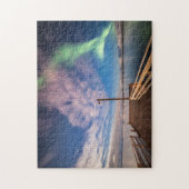 Noordelijke Lichten Noorwegen Legpuzzel (Verticaal)