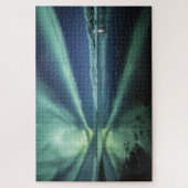 Noordelijke Lichten Noorwegen Legpuzzel (Verticaal)