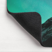 Noordelijke Lichten Noorwegen Muismat (Hoek)