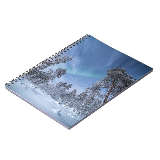 Noordelijke Lichten Noorwegen Notitieboek (Linkerzijde)