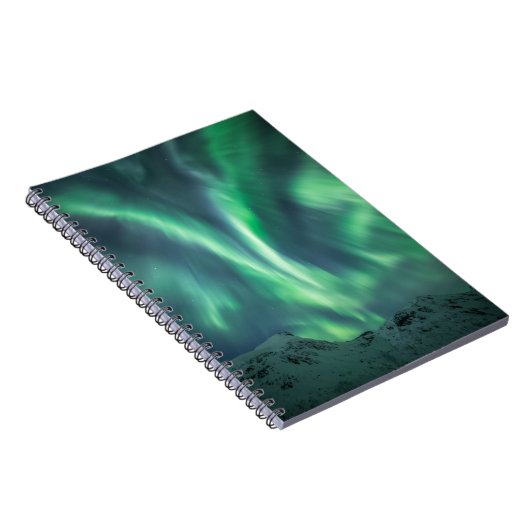 Noordelijke Lichten Noorwegen Notitieboek (Rechterzijde)