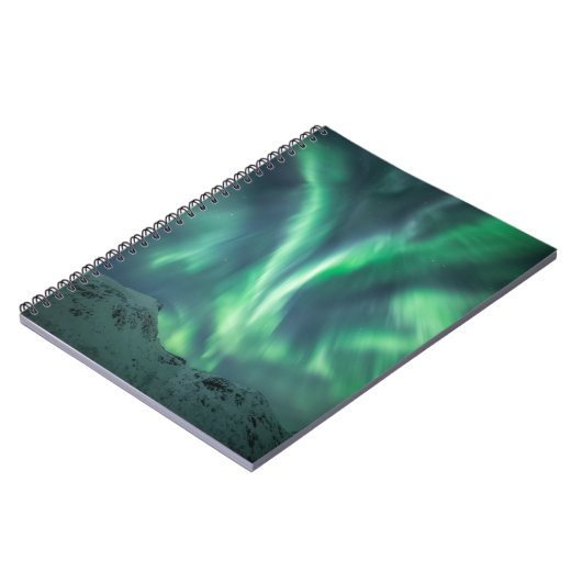 Noordelijke Lichten Noorwegen Notitieboek (Linkerzijde)