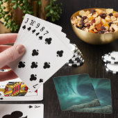 Noordelijke Lichten Noorwegen Pokerkaarten (Insitu)