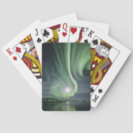 Noordelijke Lichten Noorwegen Pokerkaarten