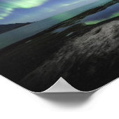 Noordelijke Lichten Noorwegen Poster (Hoek)