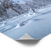 Noordelijke Lichten Noorwegen Poster (Hoek)