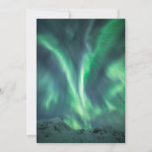 Noordelijke Lichten Noorwegen Save The Date (Voorkant)