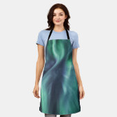 Noordelijke Lichten Noorwegen Schort (Gedragen)