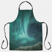 Noordelijke Lichten Noorwegen Schort (Voorkant)