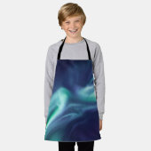 Noordelijke Lichten Noorwegen Schort (Gedragen)