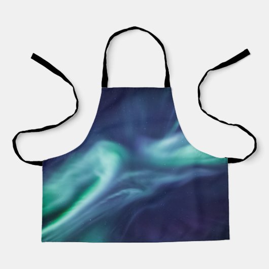 Noordelijke Lichten Noorwegen Schort (Voorkant)