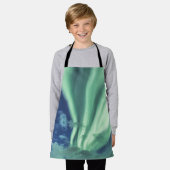 Noordelijke Lichten Noorwegen Schort (Gedragen)