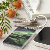 Noordelijke Lichten Noorwegen Sleutelhanger (Voorkant Rechts)