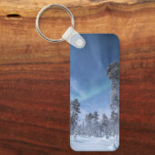 Noordelijke Lichten Noorwegen Sleutelhanger (Voorkant)