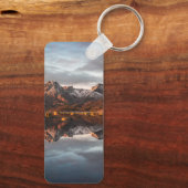 Noordelijke Lichten Noorwegen Sleutelhanger (Achterkant)