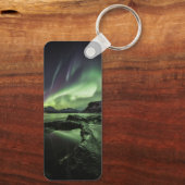 Noordelijke Lichten Noorwegen Sleutelhanger (Achterkant)