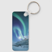 Noordelijke Lichten Noorwegen Sleutelhanger (Achterkant)