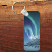 Noordelijke Lichten Noorwegen Sleutelhanger (Voorkant)