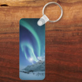 Noordelijke Lichten Noorwegen Sleutelhanger (Achterkant)
