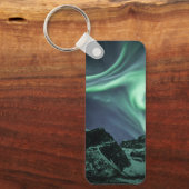 Noordelijke Lichten Noorwegen Sleutelhanger (Voorkant)