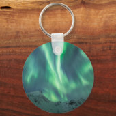 Noordelijke Lichten Noorwegen Sleutelhanger (Voorkant)