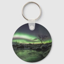 Noordelijke Lichten Noorwegen Sleutelhanger