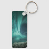Noordelijke Lichten Noorwegen Sleutelhanger (Achterkant)
