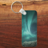 Noordelijke Lichten Noorwegen Sleutelhanger (Voorkant)