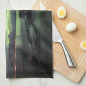 Noordelijke Lichten Noorwegen Theedoek (Quarter Fold)