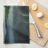 Noordelijke Lichten Noorwegen Theedoek (Quarter Fold)