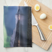 Noordelijke Lichten Noorwegen Theedoek (Quarter Fold)