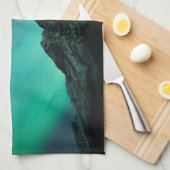 Noordelijke Lichten Noorwegen Theedoek (Quarter Fold)