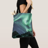 Noordelijke Lichten Noorwegen Tote Bag (Dichtbij)