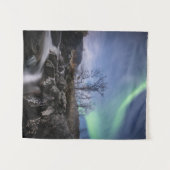 Noordelijke Lichten Noorwegen Wandkleed (Voorkant (horizontaal))