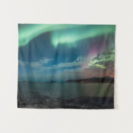 Noordelijke Lichten Noorwegen Wandkleed