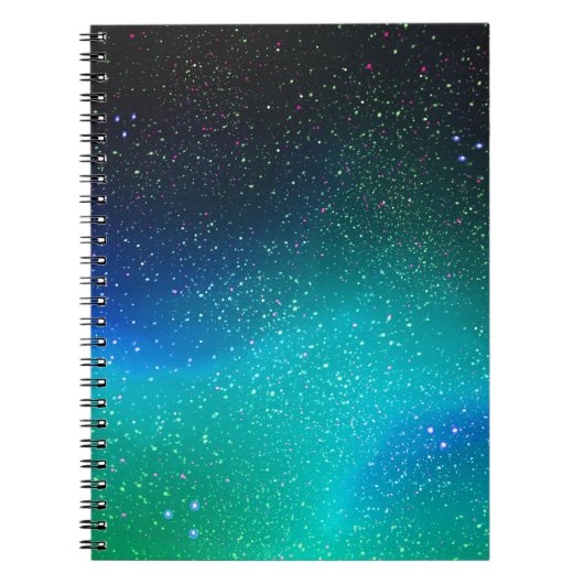 Noordelijke lichten notitieboek (Voorkant)