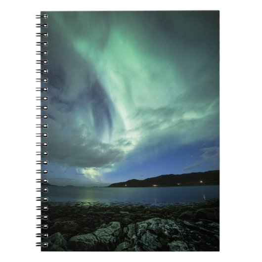Noordelijke lichten notitieboek (Voorkant)