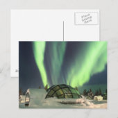 Noordelijke lichten over Finland Briefkaart (Voorkant / Achterkant)