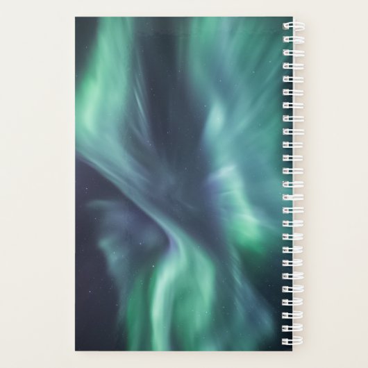 Noordelijke lichten planner (Achterkant)