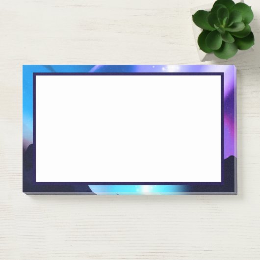 noordelijke lichten post-it® notes (Kantoor)