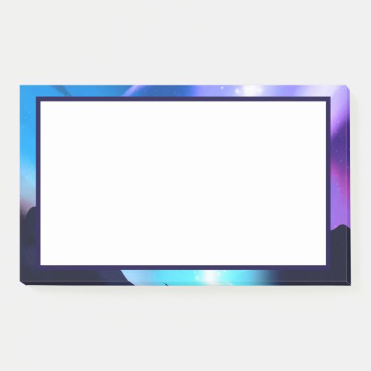 noordelijke lichten post-it® notes (Voorkant)