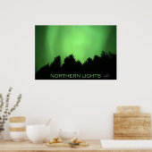 Noordelijke lichten poster (Keuken)