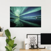 Noordelijke lichten poster (Thuiskantoor)