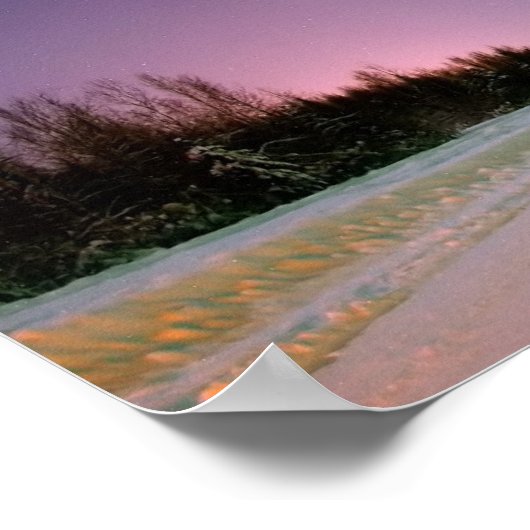 Noordelijke lichten poster (Hoek)