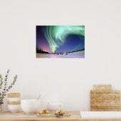 Noordelijke lichten poster (Keuken)