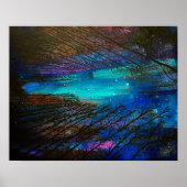 Noordelijke lichten poster (Voorkant)